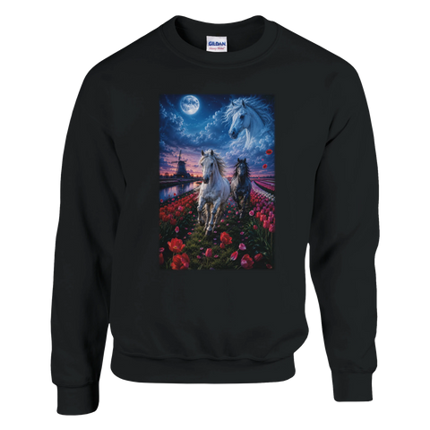 Tulpenmond an der Windmühle – Pullover