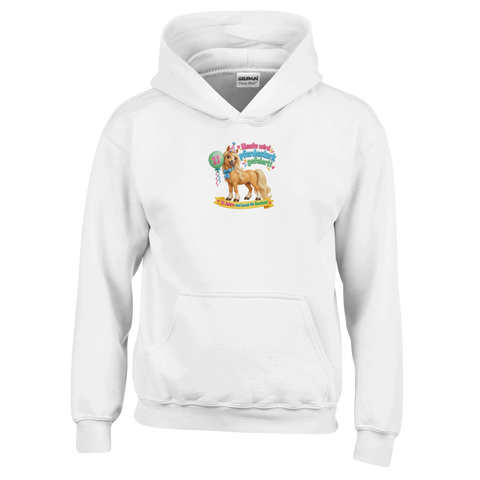 Heute wird pferdestark gefeiert! (11 Jahre) – Kinder-Hoodie