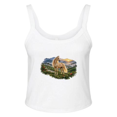 Goldstute auf der Teeplantage – Ripp-Tank-Top