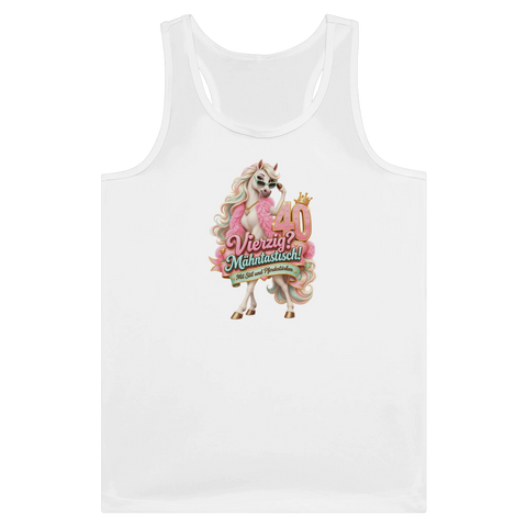 Vierzig? Mähntastisch! – Tank-Top