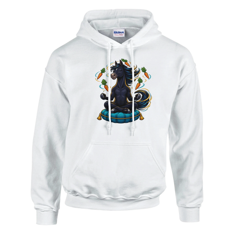 Meditierendes Yoga-Pferd – Hoodie
