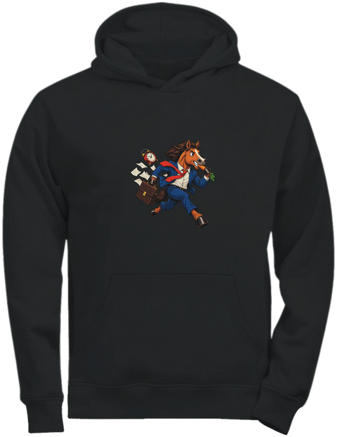 Zu spät zur Arbeit – Kinder-Hoodie Tee Jays