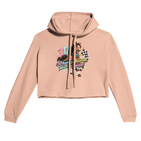 30 Runden, kein Boxenstopp! – Cropped Hoodie