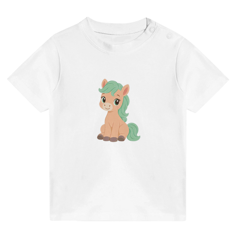 Mintfohlen Nino – Baby-T-Shirt