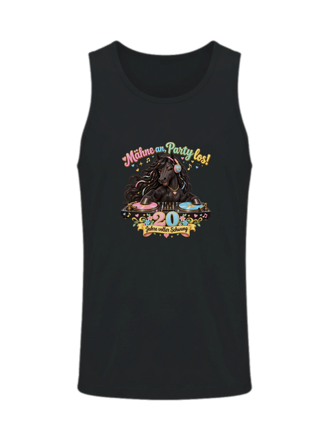 Mähne an, Party los! – Herren-Tank-Top