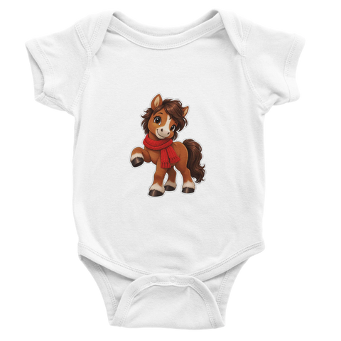 Schalpony Bruno – Baby-Strampler