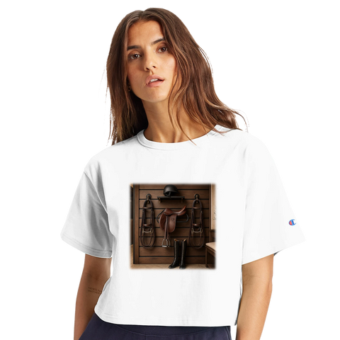 Edle Sattelkammer – Crop-Top