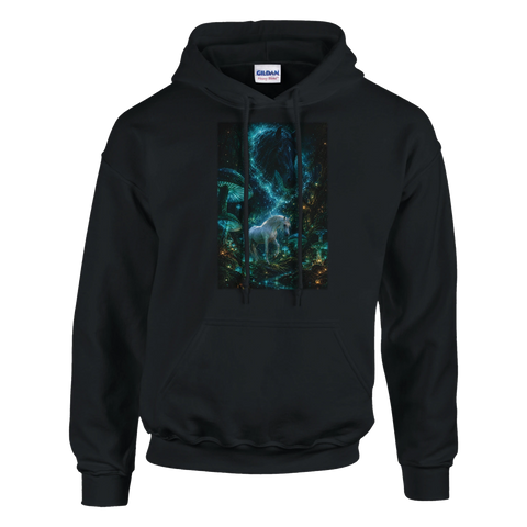 Leuchtender Pilzwald – Hoodie