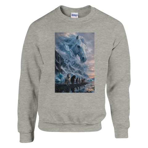 Gletscherfjord der wandernden Herde – Pullover