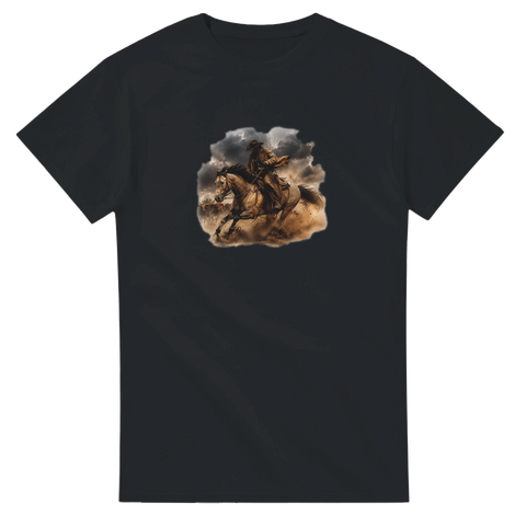 Rancharbeit im Sturm – T-Shirt