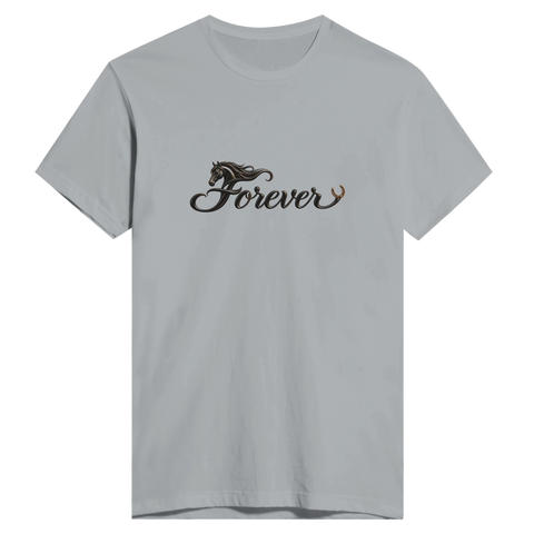 Forever – Rappe und Hufeisen – Herren-T-Shirt