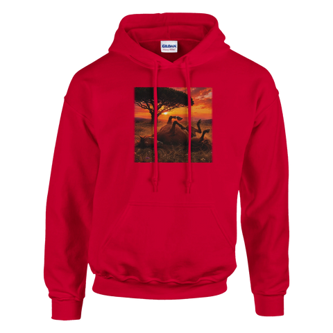 Wälzen im Abendrot – Hoodie