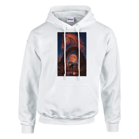 Sandsteinbogen des roten Mondes – Hoodie