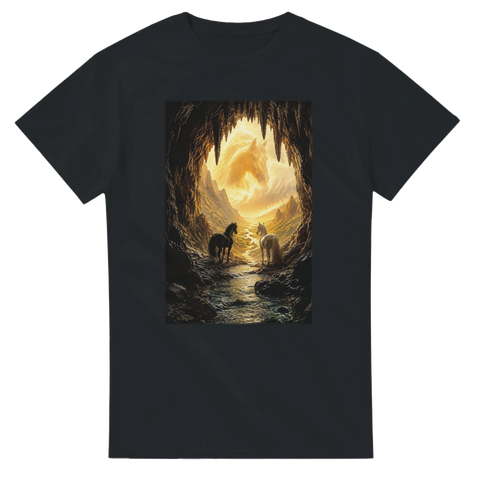 Höhlenportal zum goldenen Tal – T-Shirt