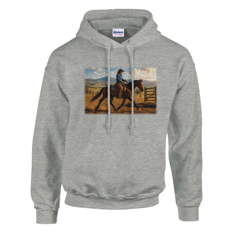 Westernturnier in der Wüstenarena – Hoodie