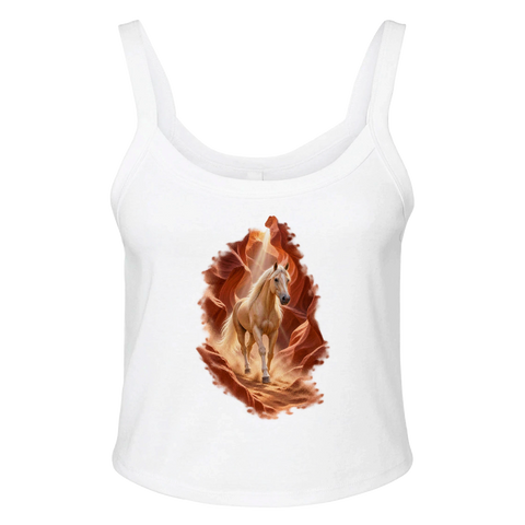 Palomino im roten Slot Canyon – Ripp-Tank-Top