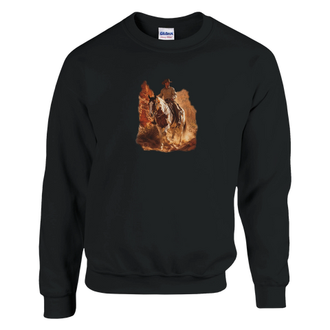 Cowboy im Red Rock Canyon – Pullover