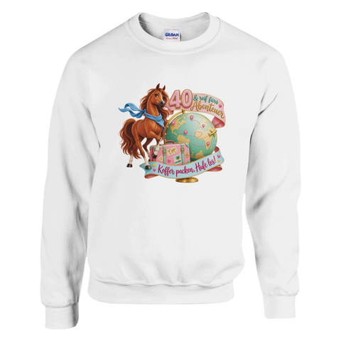 40 und reif fürs Abenteuer – Pullover