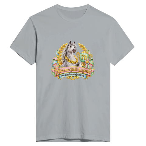 70 und eine Stall-Legende – Herren-T-Shirt