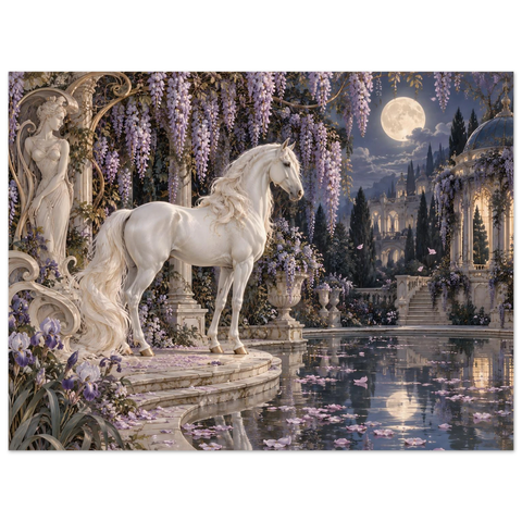 Schimmel im Glyzinienpalast – Forex-Bild 60×80 cm