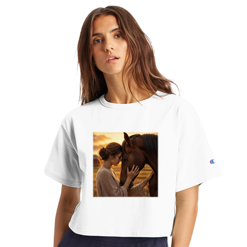 Stirn an Stirn – Crop-Top
