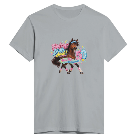 Fünfzig? Läuft doch! – Herren-T-Shirt