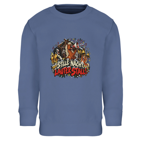 Stille Nacht, lauter Stall! – Kinder-Pullover