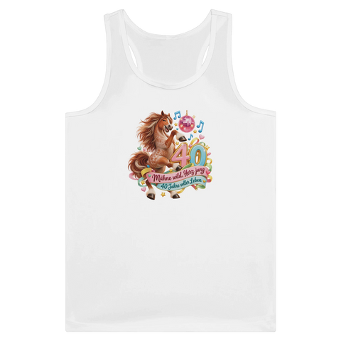 Mähne wild, Herz jung – Tank-Top
