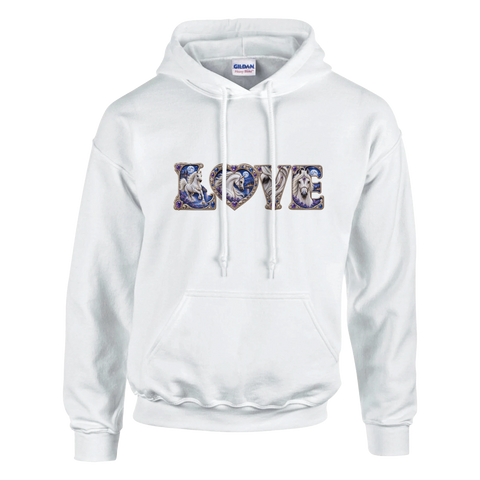 Love – Schimmel im Mondlicht – Hoodie