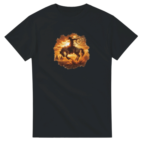Rodeo mit dem Lasso – T-Shirt