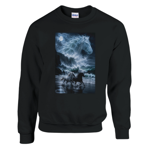Meeresgeist an der Felsenküste – Pullover
