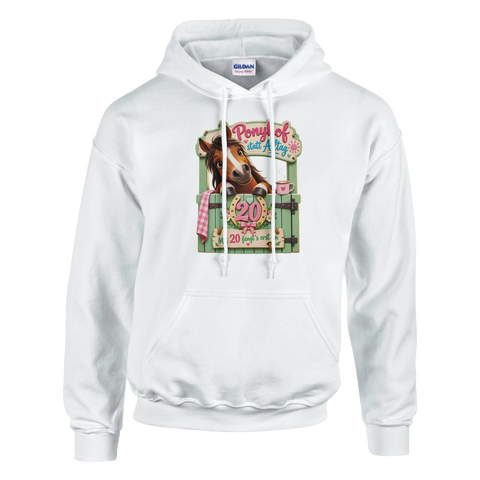 Ponyhof statt Alltag! – Hoodie