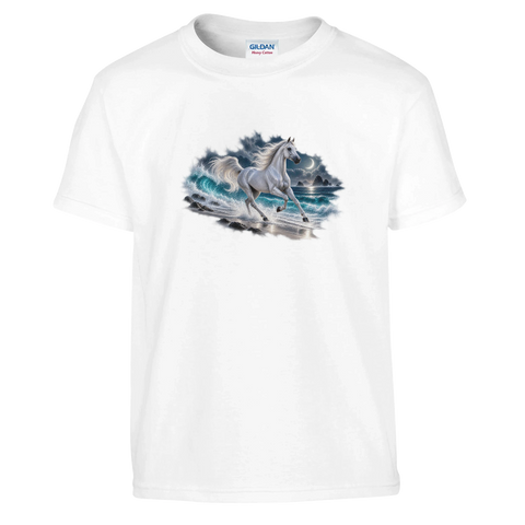 Araber am Mondstrand – Kinder-T-Shirt