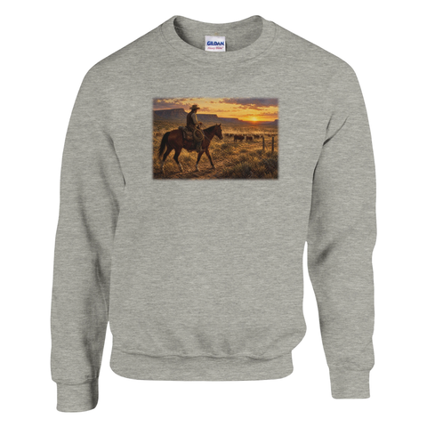 Rancharbeit in der Prärie – Pullover