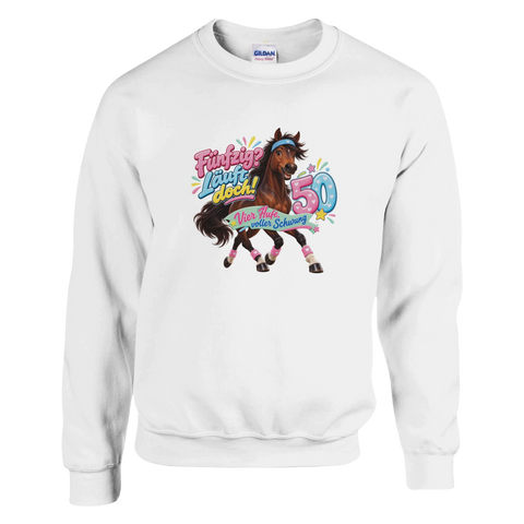 Fünfzig? Läuft doch! – Pullover