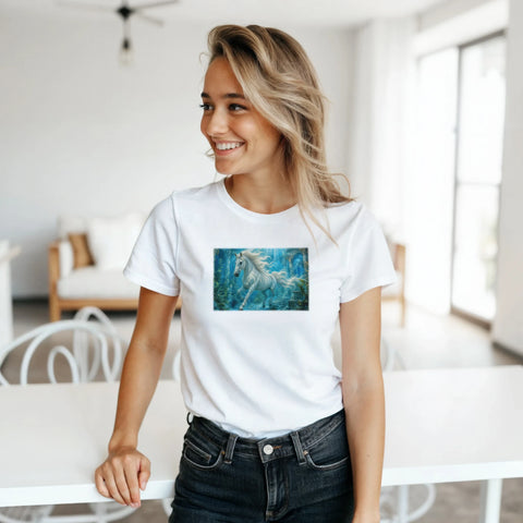 Versunkene Stadt – Damen-T-Shirt