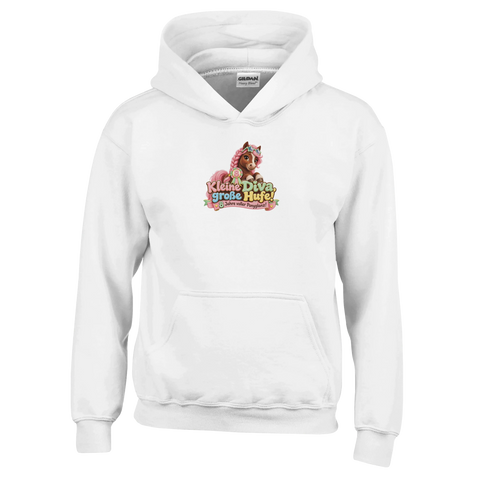 Kleine Diva, große Hufe! (8 Jahre) – Kinder-Hoodie