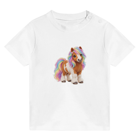 Regenbogenwirbel – Baby-T-Shirt