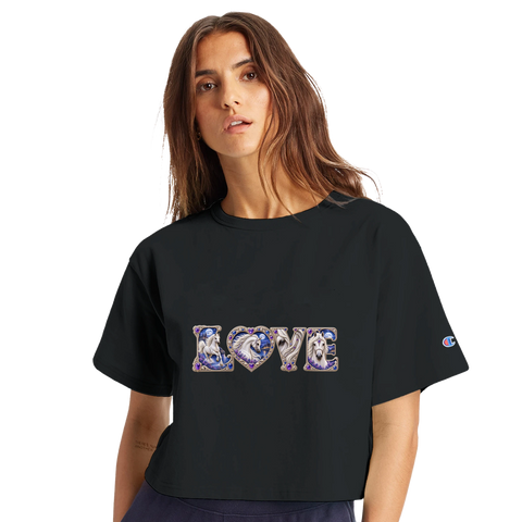 Love – Schimmel im Mondlicht – Crop-Top