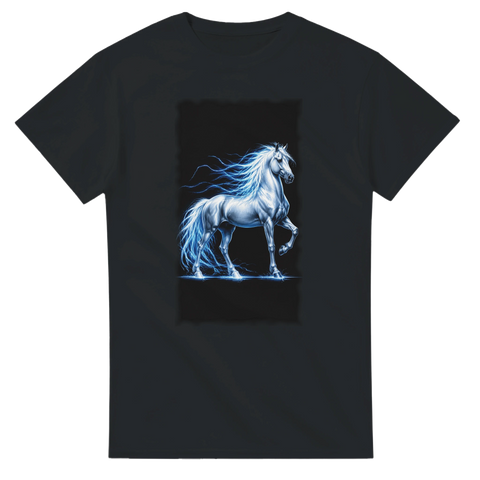 Seitenprofil im Blitzstil – T-Shirt