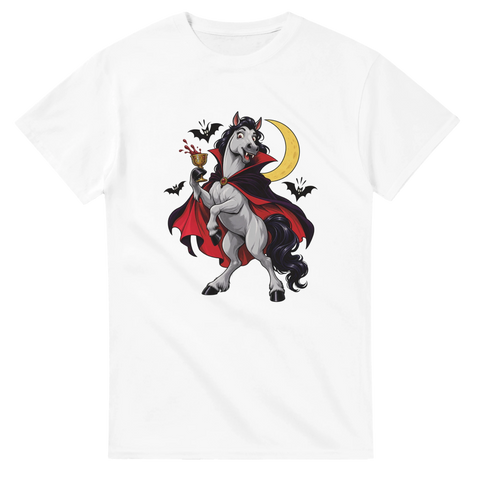 Vampir-Pferd mit Fledermäusen – T-Shirt