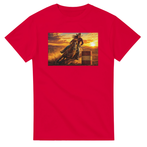 Tonnenrennen im Abendrot – T-Shirt