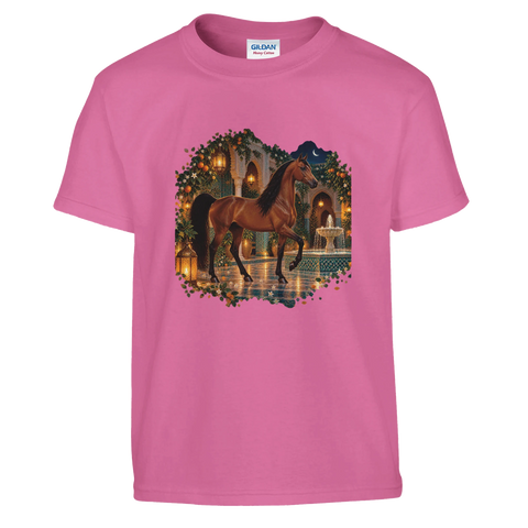 Barbe im marokkanischen Riad – Kinder-T-Shirt