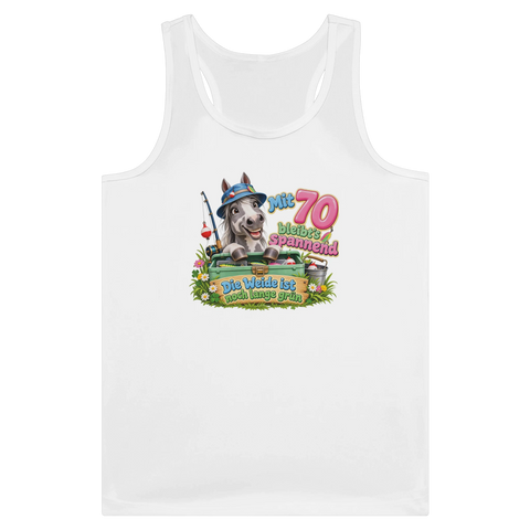 Mit 70 bleibt's spannend – Tank-Top
