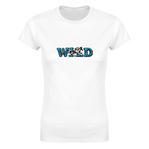 Wild – Paint im Pixel-Galopp – Damen-T-Shirt