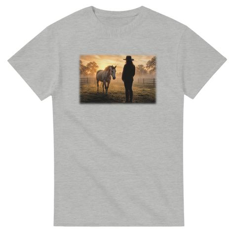 Seelenpferd im Morgenlicht – T-Shirt