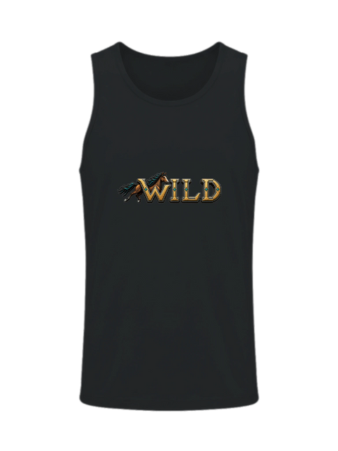 Wild – Brauner in Gold – Herren-Tank-Top