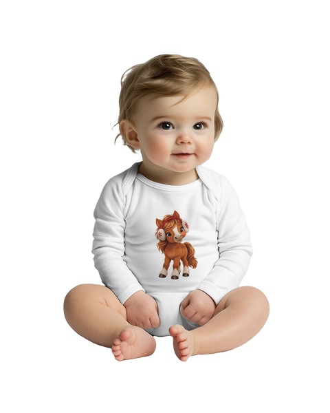 Winteröhrchen – Baby-Strampler langarm