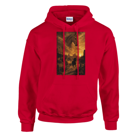 Geisterstadt der Mustangs – Hoodie