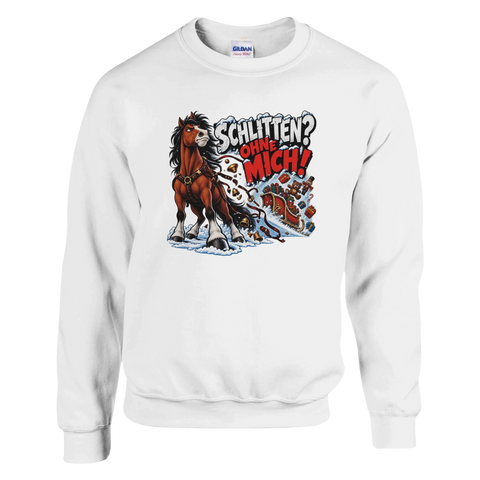 Schlitten? Ohne mich! – Pullover